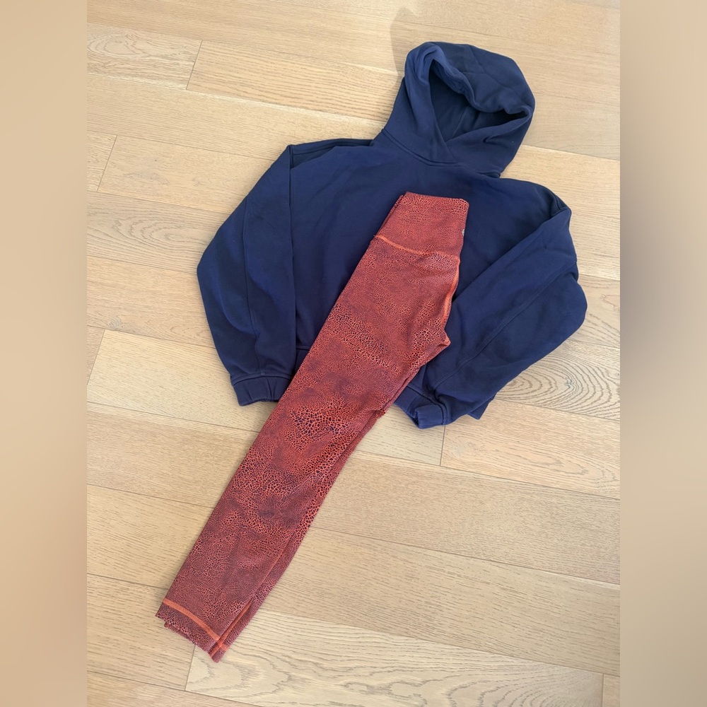 Lululemon - Wunder Train leggings & hoodie set